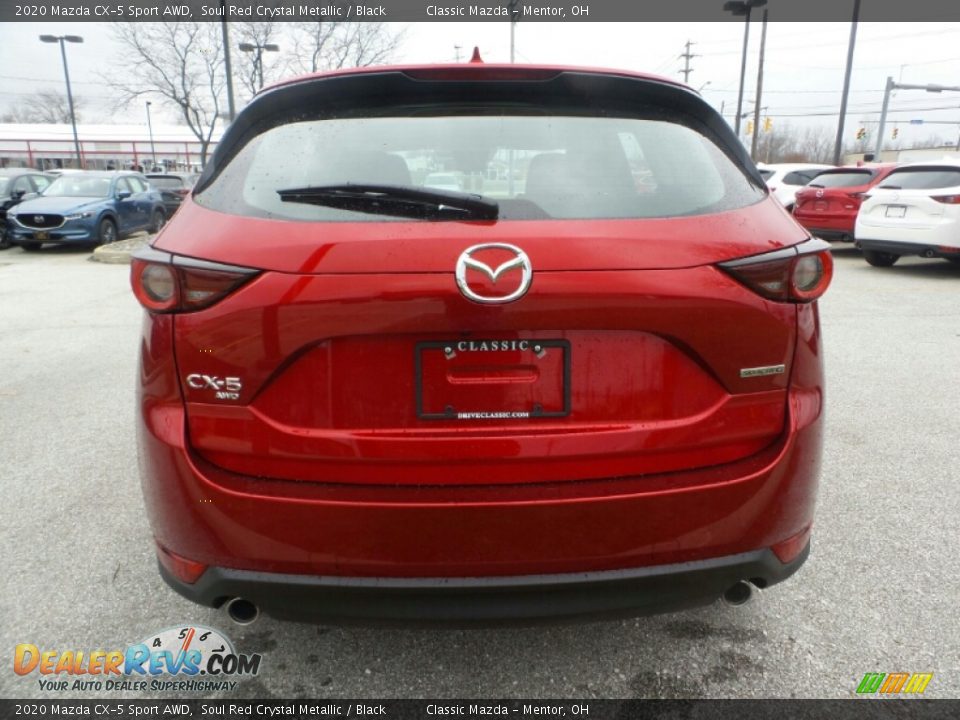 2020 Mazda CX-5 Sport AWD Soul Red Crystal Metallic / Black Photo #5