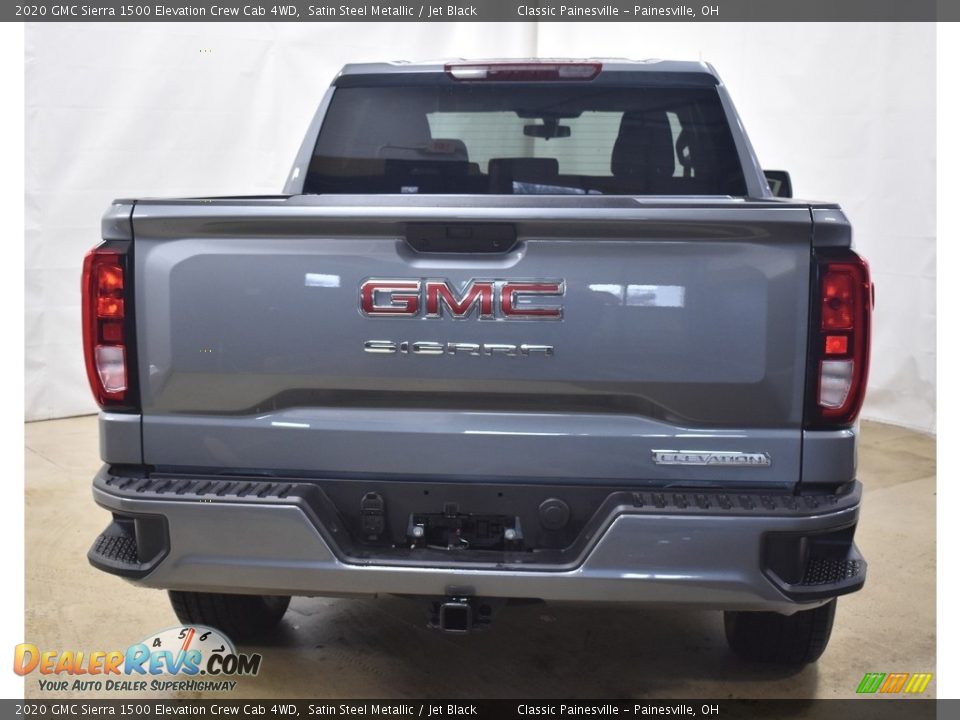 2020 GMC Sierra 1500 Elevation Crew Cab 4WD Satin Steel Metallic / Jet Black Photo #3