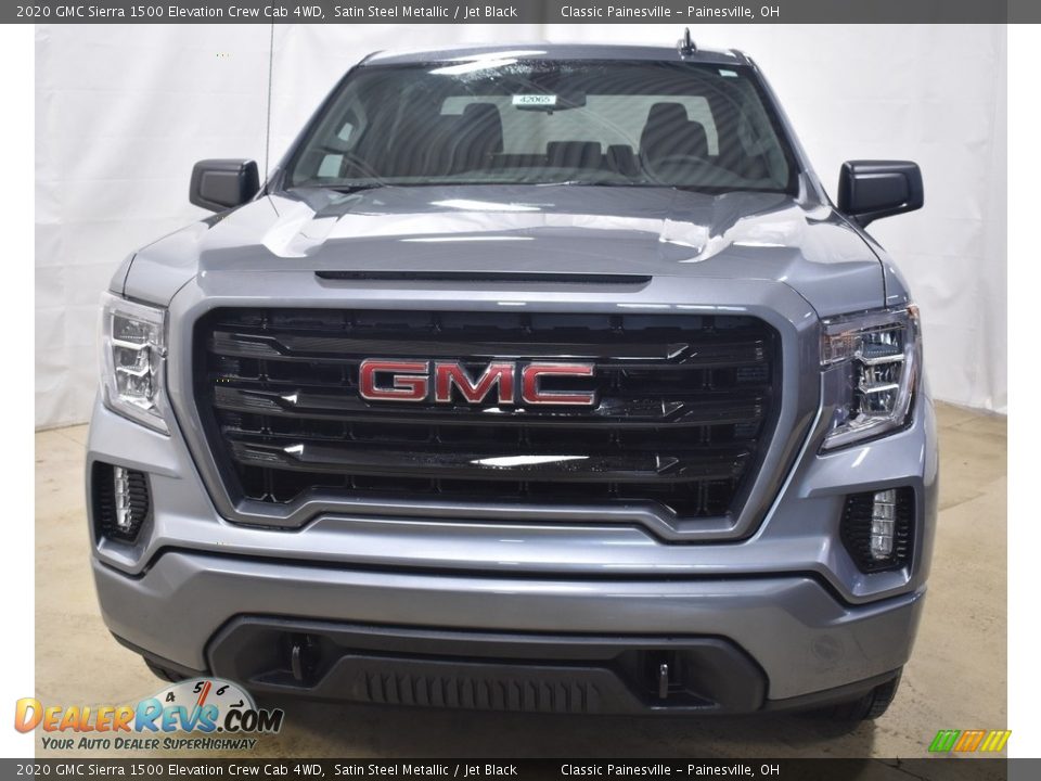 2020 GMC Sierra 1500 Elevation Crew Cab 4WD Satin Steel Metallic / Jet Black Photo #4