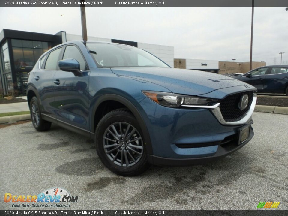 Front 3/4 View of 2020 Mazda CX-5 Sport AWD Photo #1