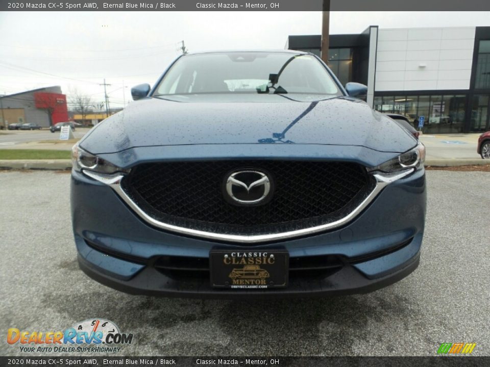 2020 Mazda CX-5 Sport AWD Eternal Blue Mica / Black Photo #2