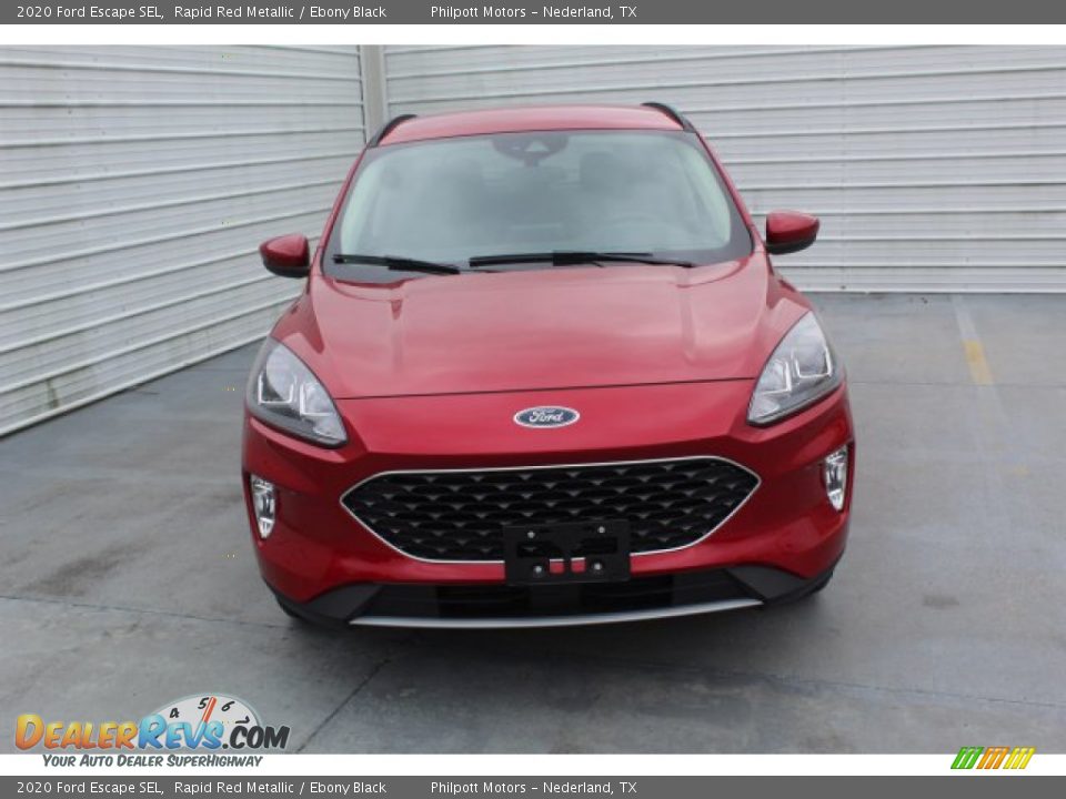 2020 Ford Escape SEL Rapid Red Metallic / Ebony Black Photo #3