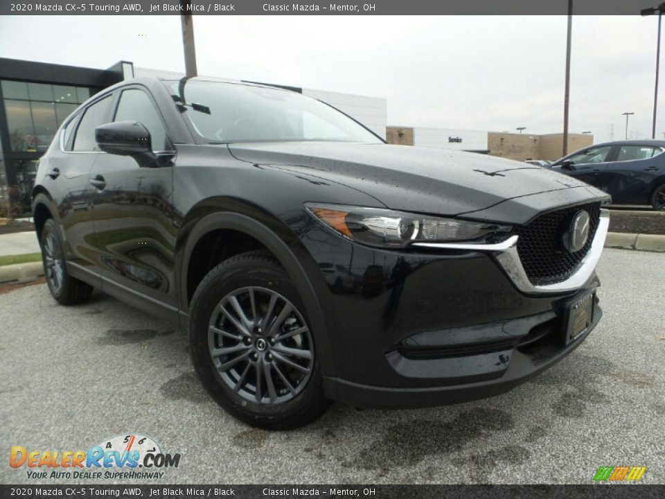 2020 Mazda CX-5 Touring AWD Jet Black Mica / Black Photo #1