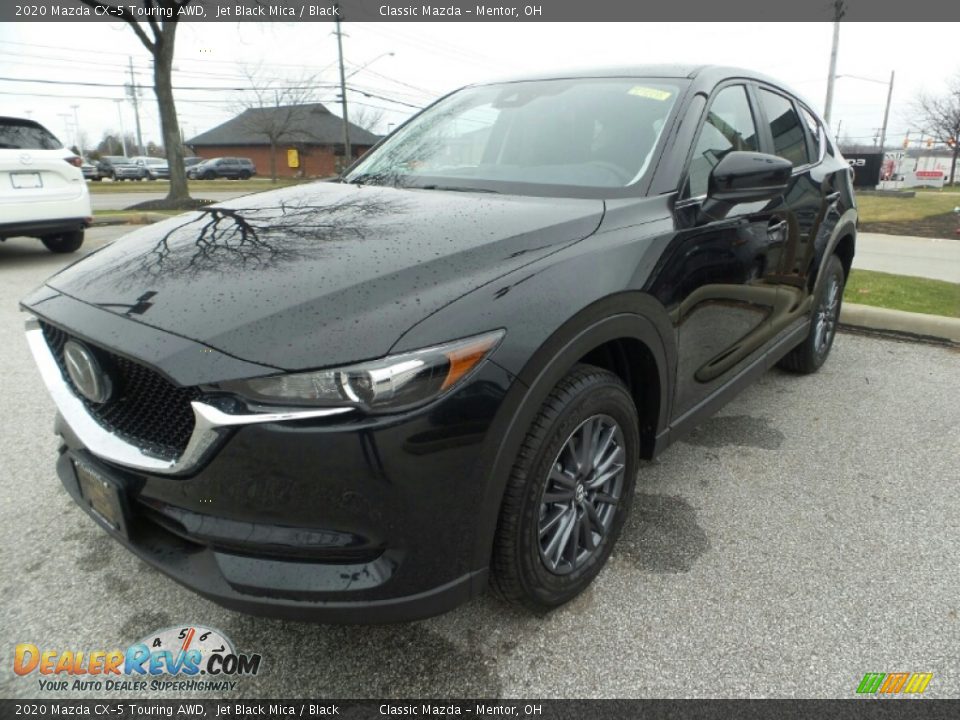 2020 Mazda CX-5 Touring AWD Jet Black Mica / Black Photo #3