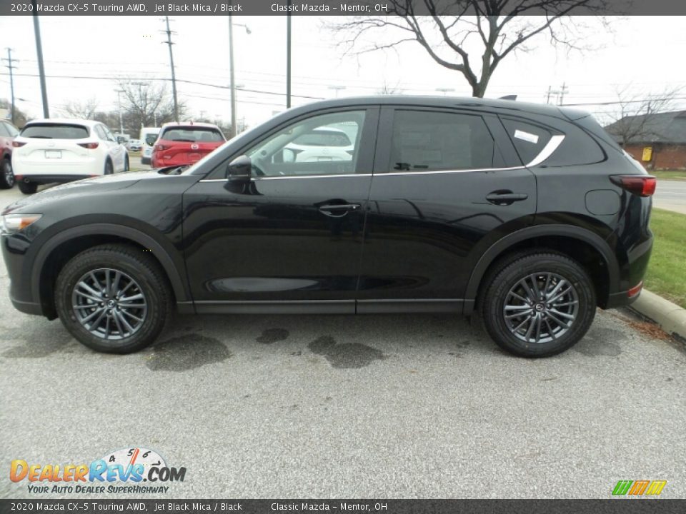 2020 Mazda CX-5 Touring AWD Jet Black Mica / Black Photo #4