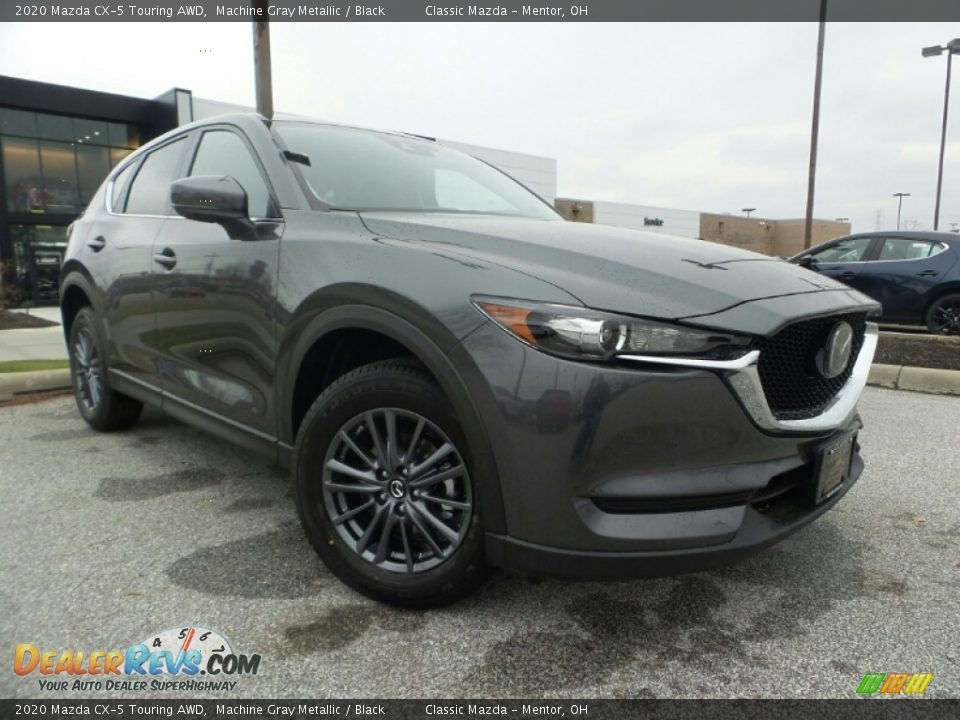 2020 Mazda CX-5 Touring AWD Machine Gray Metallic / Black Photo #1