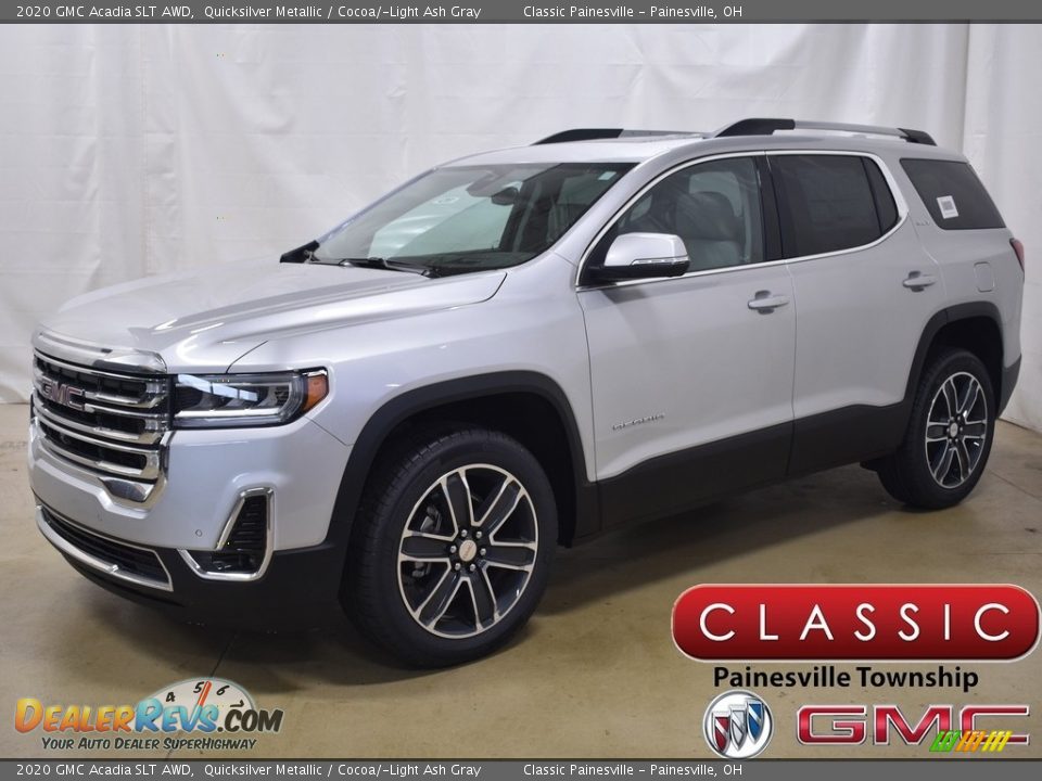 2020 GMC Acadia SLT AWD Quicksilver Metallic / Cocoa/­Light Ash Gray Photo #1