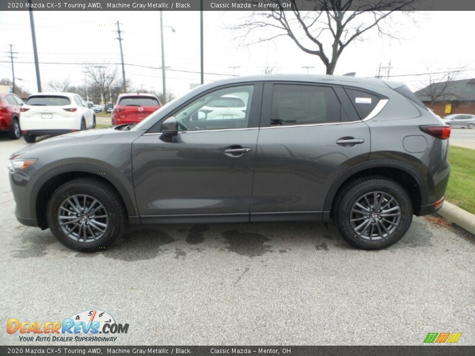 2020 Mazda CX-5 Touring AWD Machine Gray Metallic / Black Photo #4