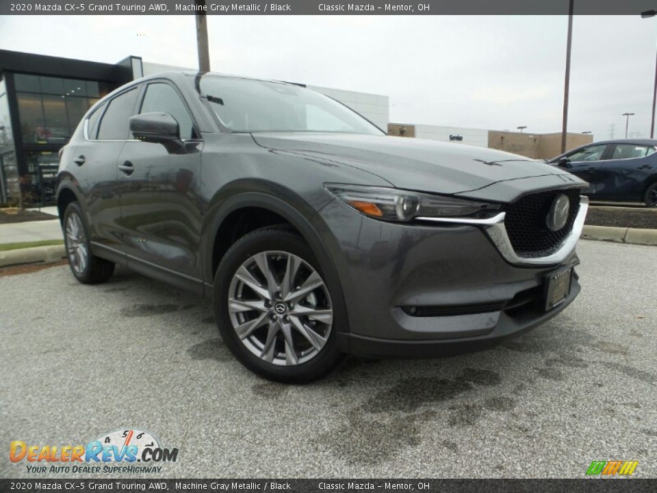 2020 Mazda CX-5 Grand Touring AWD Machine Gray Metallic / Black Photo #1