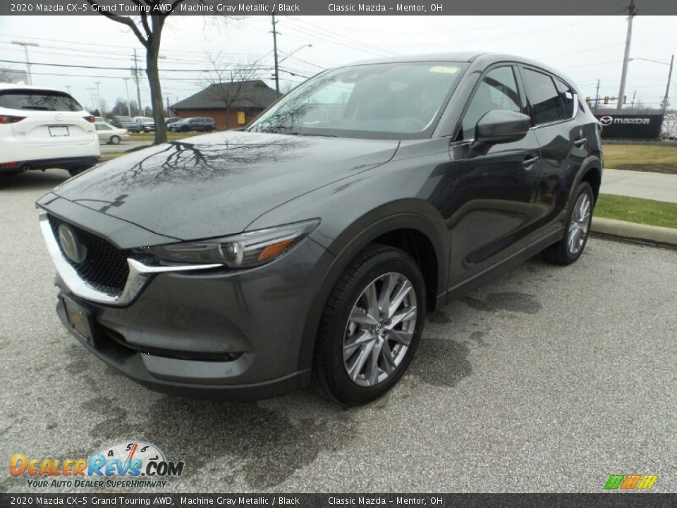 2020 Mazda CX-5 Grand Touring AWD Machine Gray Metallic / Black Photo #3