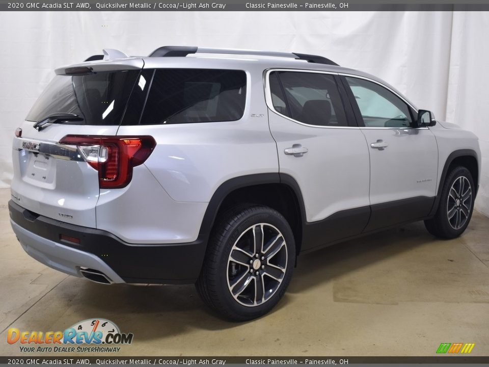 2020 GMC Acadia SLT AWD Quicksilver Metallic / Cocoa/­Light Ash Gray Photo #11