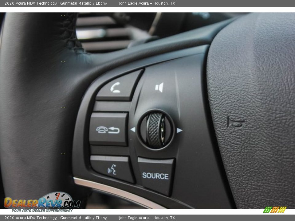 2020 Acura MDX Technology Gunmetal Metallic / Ebony Photo #35