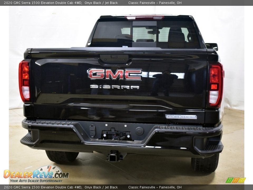 2020 GMC Sierra 1500 Elevation Double Cab 4WD Onyx Black / Jet Black Photo #3