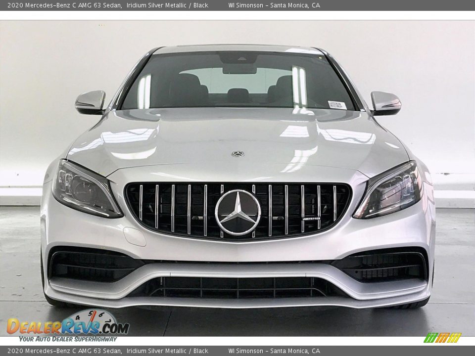 2020 Mercedes-Benz C AMG 63 Sedan Iridium Silver Metallic / Black Photo #2