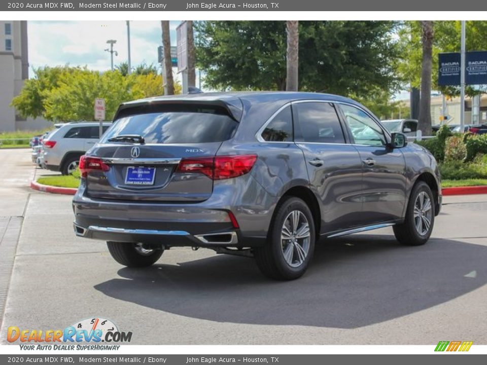 2020 Acura MDX FWD Modern Steel Metallic / Ebony Photo #7