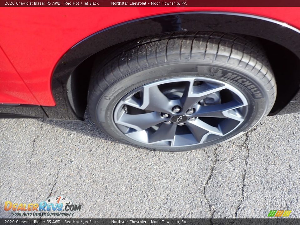 2020 Chevrolet Blazer RS AWD Red Hot / Jet Black Photo #9