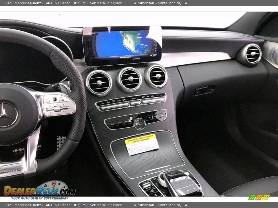2020 Mercedes-Benz C AMG 63 Sedan Iridium Silver Metallic / Black Photo #5
