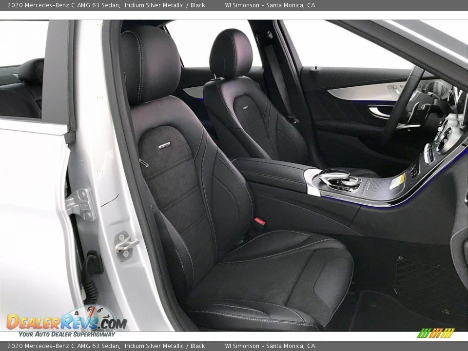 2020 Mercedes-Benz C AMG 63 Sedan Iridium Silver Metallic / Black Photo #6