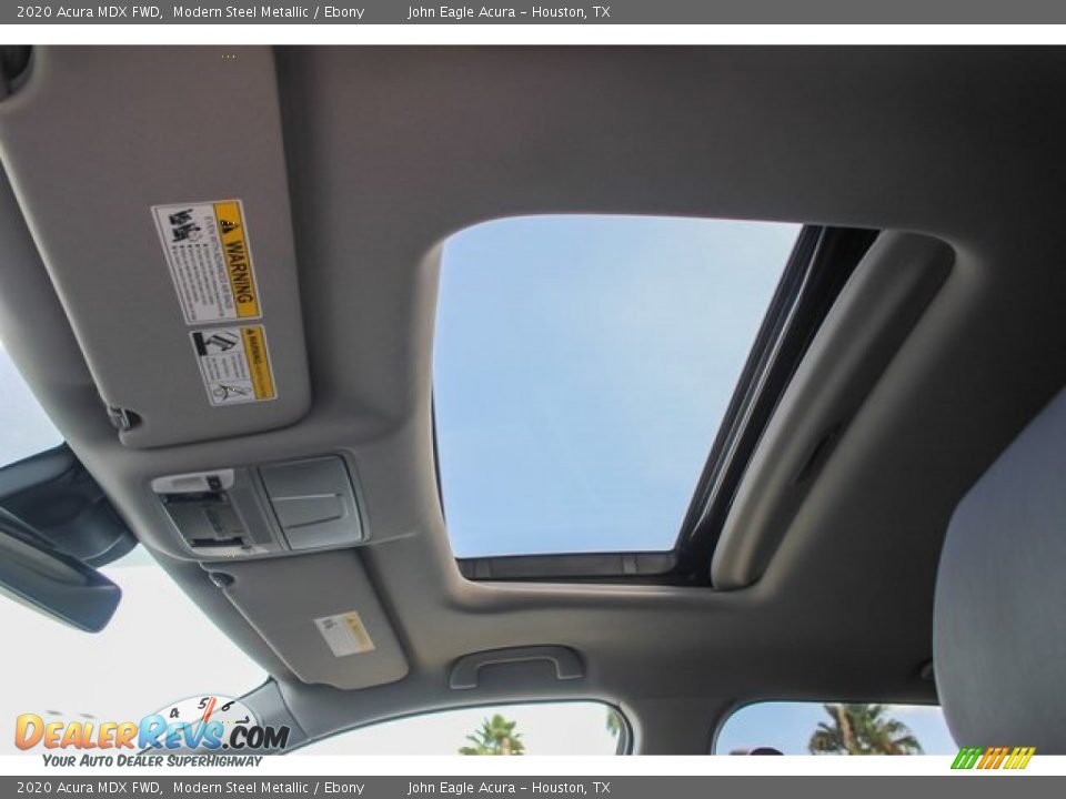 2020 Acura MDX FWD Modern Steel Metallic / Ebony Photo #14