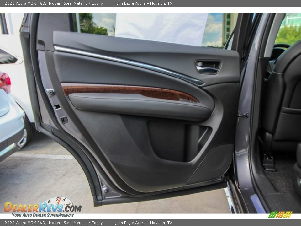 2020 Acura MDX FWD Modern Steel Metallic / Ebony Photo #17