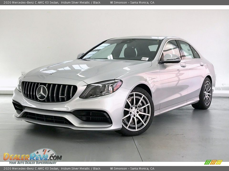 Front 3/4 View of 2020 Mercedes-Benz C AMG 63 Sedan Photo #12