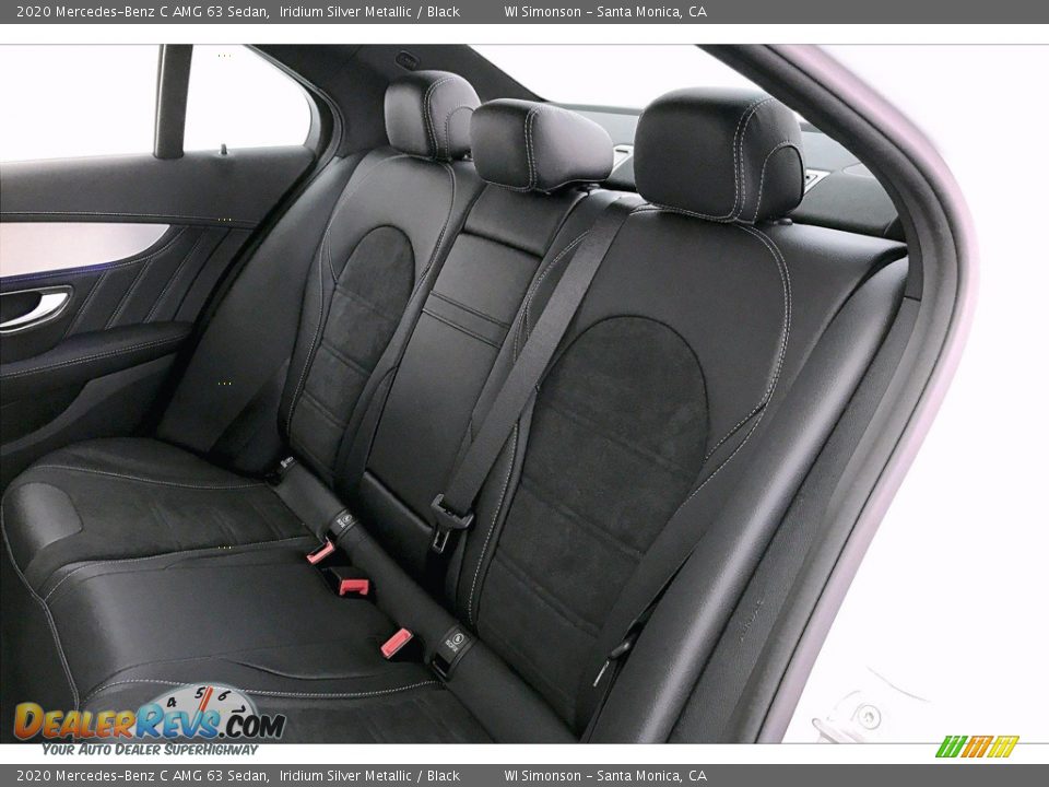 Rear Seat of 2020 Mercedes-Benz C AMG 63 Sedan Photo #15
