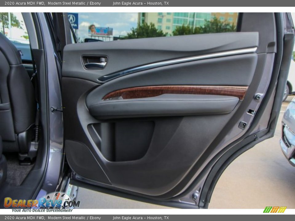2020 Acura MDX FWD Modern Steel Metallic / Ebony Photo #22