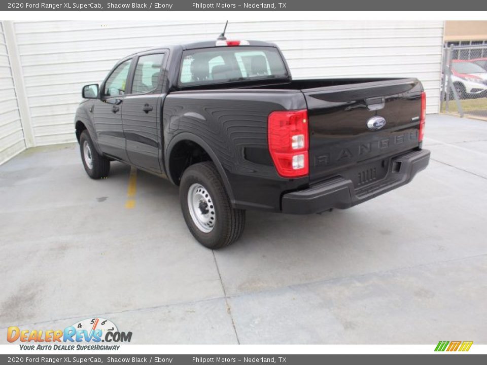 2020 Ford Ranger XL SuperCab Shadow Black / Ebony Photo #6