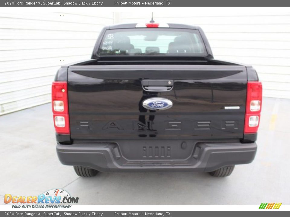 2020 Ford Ranger XL SuperCab Shadow Black / Ebony Photo #7