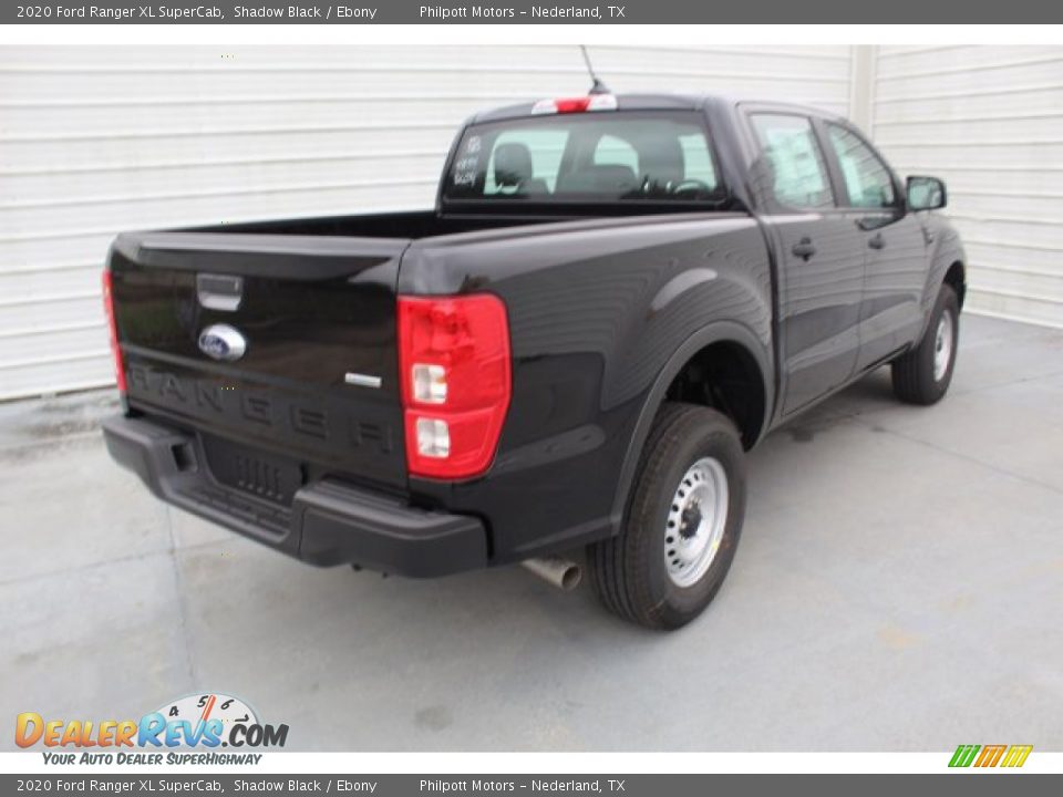 2020 Ford Ranger XL SuperCab Shadow Black / Ebony Photo #8