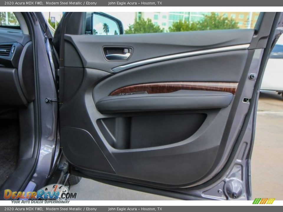 2020 Acura MDX FWD Modern Steel Metallic / Ebony Photo #24