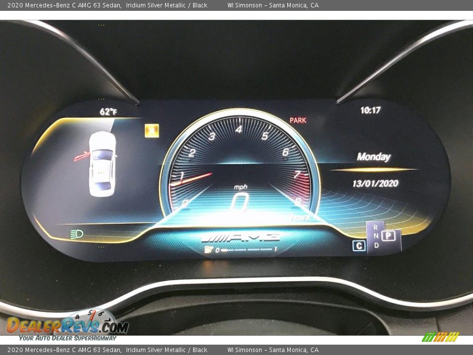 2020 Mercedes-Benz C AMG 63 Sedan Gauges Photo #20