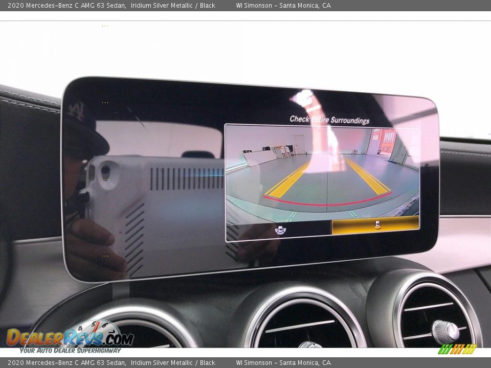 2020 Mercedes-Benz C AMG 63 Sedan Iridium Silver Metallic / Black Photo #21