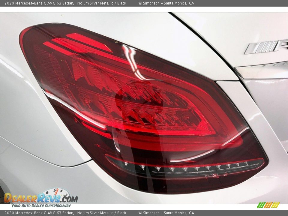 2020 Mercedes-Benz C AMG 63 Sedan Iridium Silver Metallic / Black Photo #26