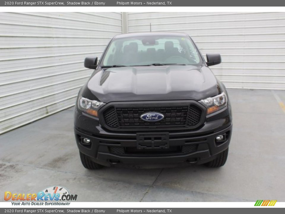 2020 Ford Ranger STX SuperCrew Shadow Black / Ebony Photo #3