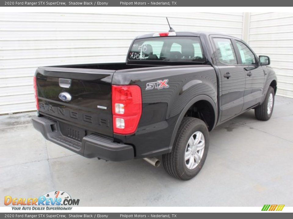 2020 Ford Ranger STX SuperCrew Shadow Black / Ebony Photo #8