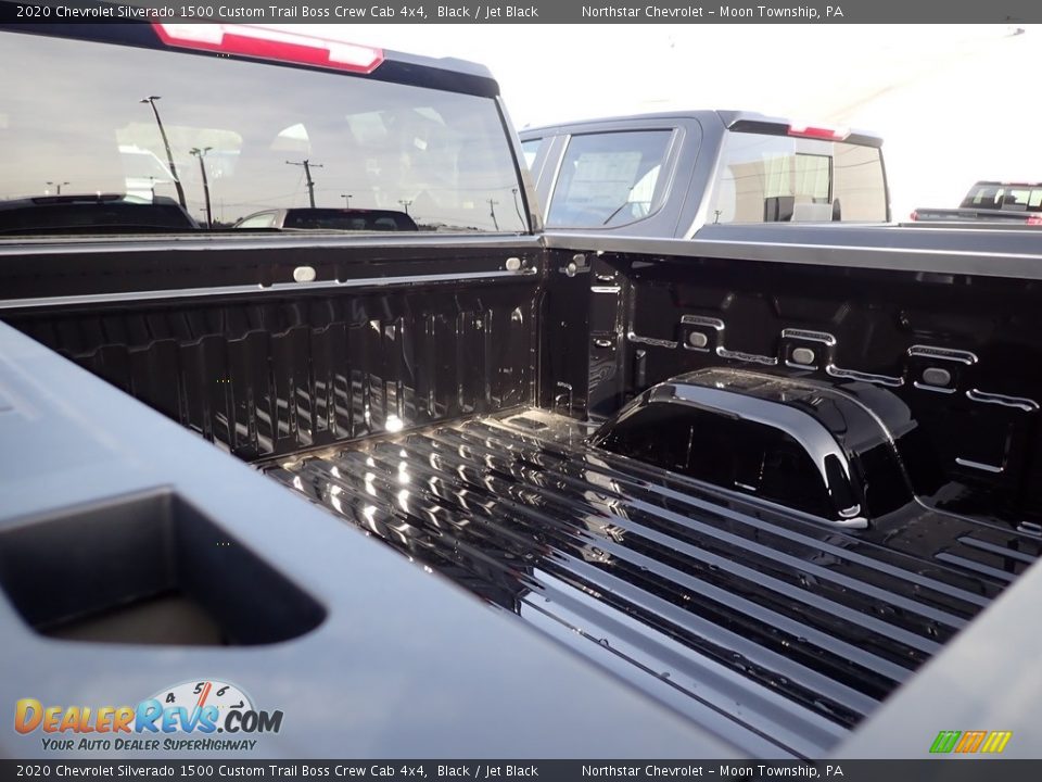 2020 Chevrolet Silverado 1500 Custom Trail Boss Crew Cab 4x4 Black / Jet Black Photo #9