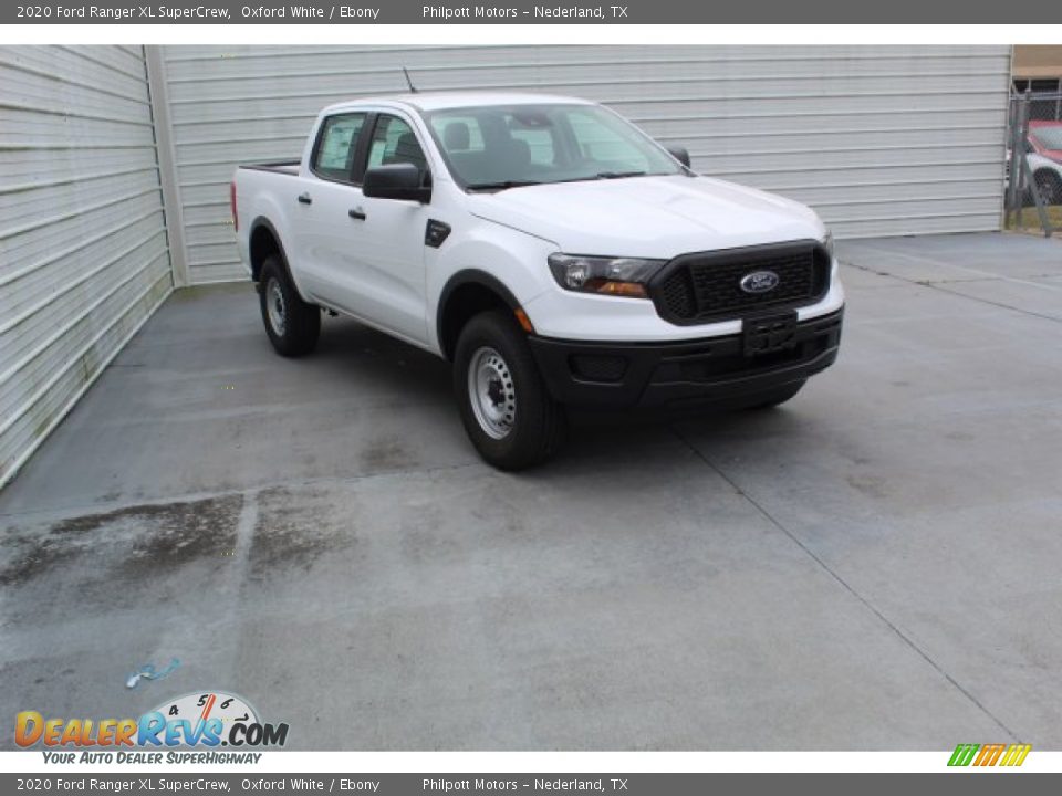 2020 Ford Ranger XL SuperCrew Oxford White / Ebony Photo #2