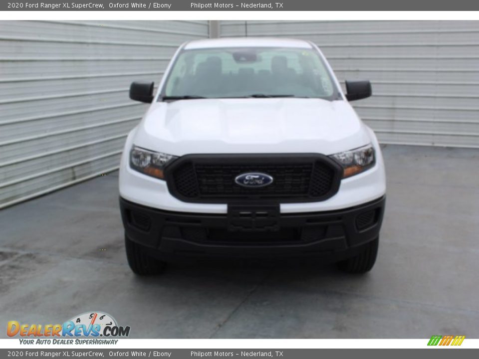 2020 Ford Ranger XL SuperCrew Oxford White / Ebony Photo #3