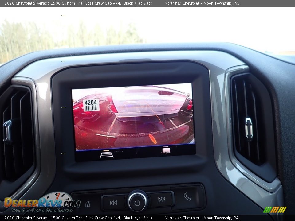 2020 Chevrolet Silverado 1500 Custom Trail Boss Crew Cab 4x4 Black / Jet Black Photo #19
