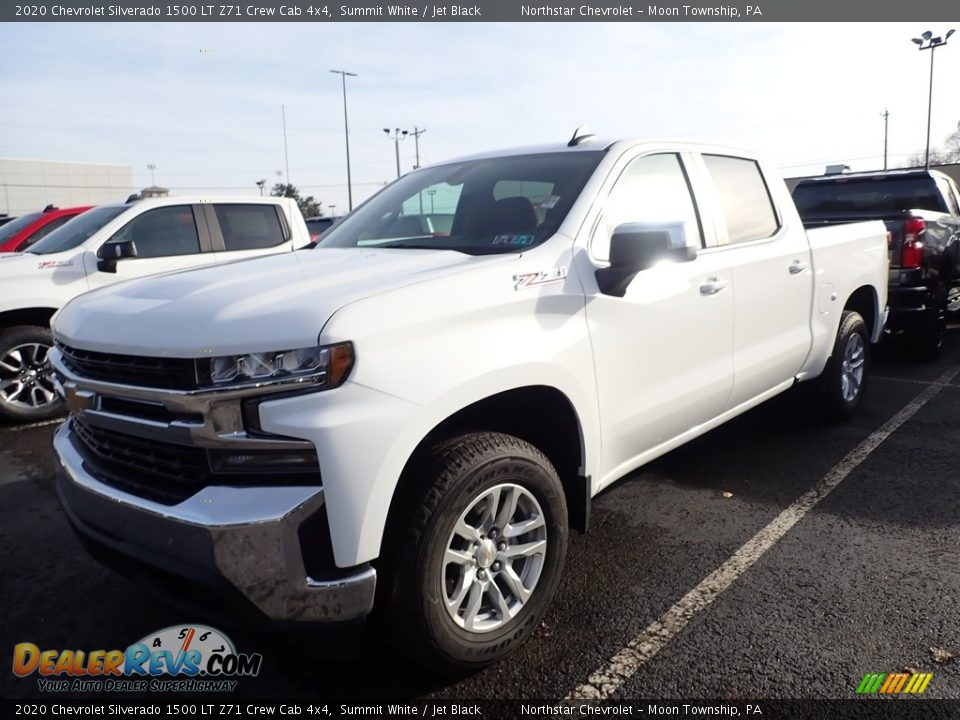 2020 Chevrolet Silverado 1500 LT Z71 Crew Cab 4x4 Summit White / Jet Black Photo #1