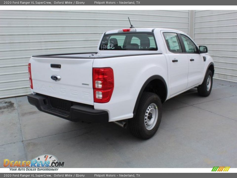 2020 Ford Ranger XL SuperCrew Oxford White / Ebony Photo #7