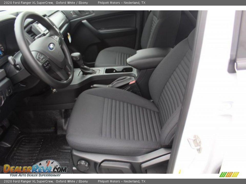 Front Seat of 2020 Ford Ranger XL SuperCrew Photo #9