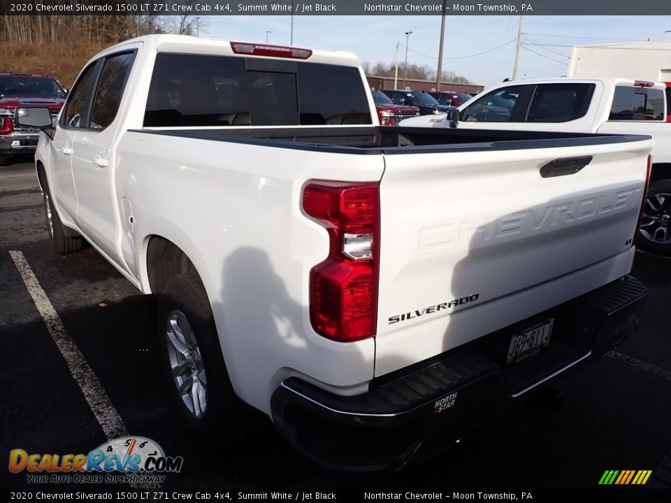 2020 Chevrolet Silverado 1500 LT Z71 Crew Cab 4x4 Summit White / Jet Black Photo #5