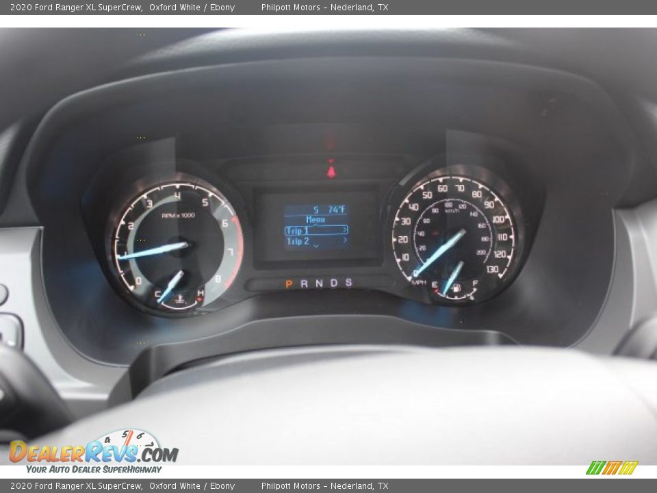 2020 Ford Ranger XL SuperCrew Gauges Photo #13