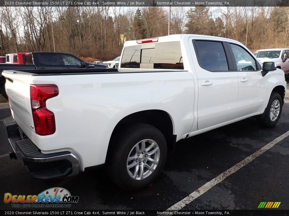 2020 Chevrolet Silverado 1500 LT Z71 Crew Cab 4x4 Summit White / Jet Black Photo #6