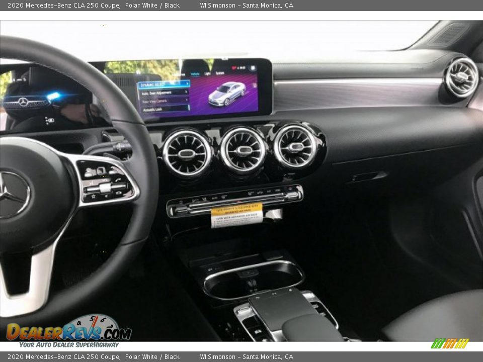 2020 Mercedes-Benz CLA 250 Coupe Polar White / Black Photo #6