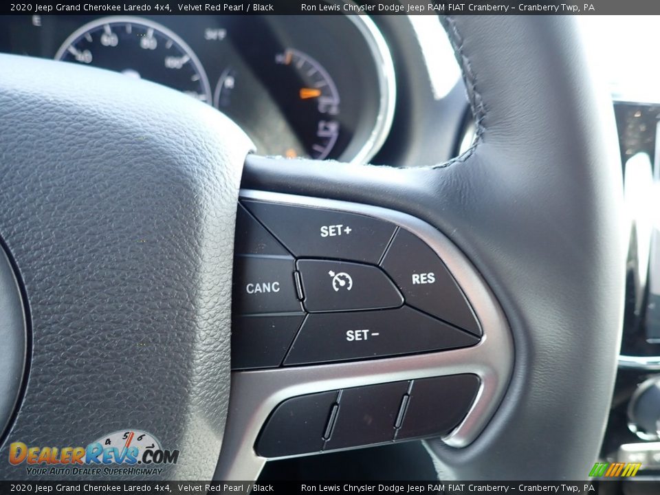 2020 Jeep Grand Cherokee Laredo 4x4 Velvet Red Pearl / Black Photo #19