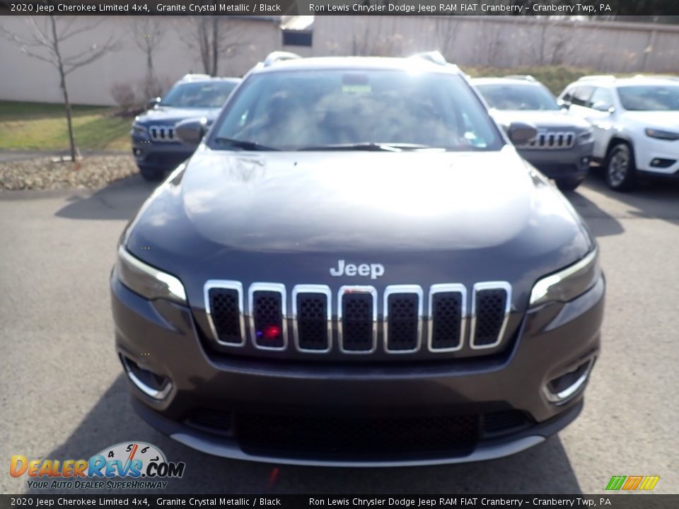2020 Jeep Cherokee Limited 4x4 Granite Crystal Metallic / Black Photo #8