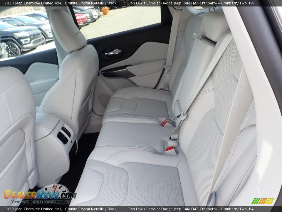 Rear Seat of 2020 Jeep Cherokee Limited 4x4 Photo #12